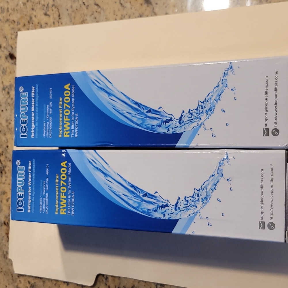 2 IcePure Refrigerator Water Filter